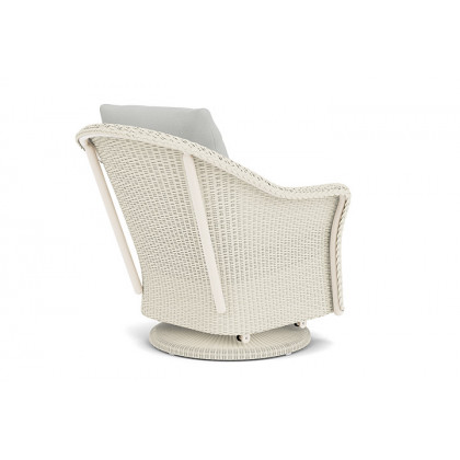 Lloyd Flanders™ Weekend Retreat Swivel Glider Lounge Chair - Ivory, Loveboat Mint