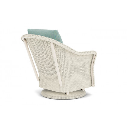 Lloyd Flanders™ Weekend Retreat Swivel Glider Lounge Chair - Ivory, Unearth Dew