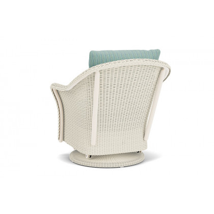 Lloyd Flanders™ Weekend Retreat Swivel Glider Lounge Chair - Ivory, Unearth Dew