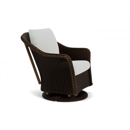 Lloyd Flanders™ Weekend Retreat Swivel Glider Lounge Chair - Mink, Loveboat Mint