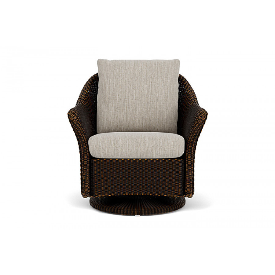 Lloyd Flanders™ Weekend Retreat Swivel Glider Lounge Chair - Mink, Callen Celadon