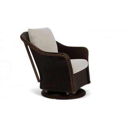 Lloyd Flanders™ Weekend Retreat Swivel Glider Lounge Chair - Mink, Callen Celadon