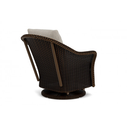 Lloyd Flanders™ Weekend Retreat Swivel Glider Lounge Chair - Mink, Callen Celadon