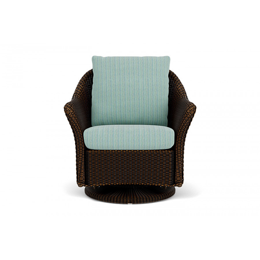 Lloyd Flanders™ Weekend Retreat Swivel Glider Lounge Chair - Mink, Unearth Dew