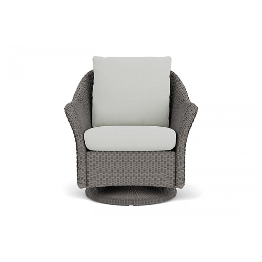 Lloyd Flanders™ Weekend Retreat Swivel Glider Lounge Chair - Pewter, Loveboat Mint