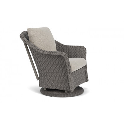 Lloyd Flanders™ Weekend Retreat Swivel Glider Lounge Chair - Pewter, Callen Celadon
