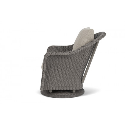 Lloyd Flanders™ Weekend Retreat Swivel Glider Lounge Chair - Pewter, Callen Celadon