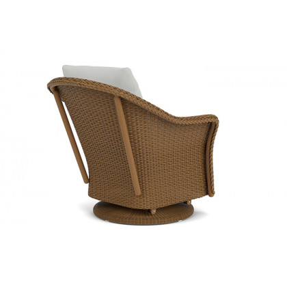 Lloyd Flanders™ Weekend Retreat Swivel Glider Lounge Chair - Hickory, Loveboat Mint