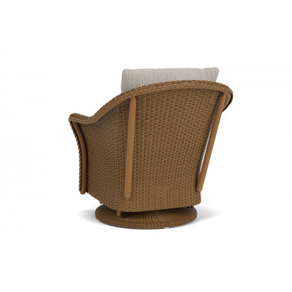 Lloyd Flanders™ Weekend Retreat Swivel Glider Lounge Chair - Hickory, Callen Celadon