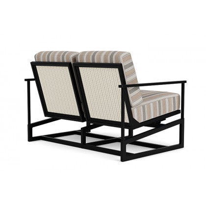 Lloyd Flanders™ Summit Spring Rocker Loveseat - Ivory