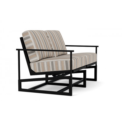 Lloyd Flanders™ Summit Spring Rocker Loveseat - Pewter
