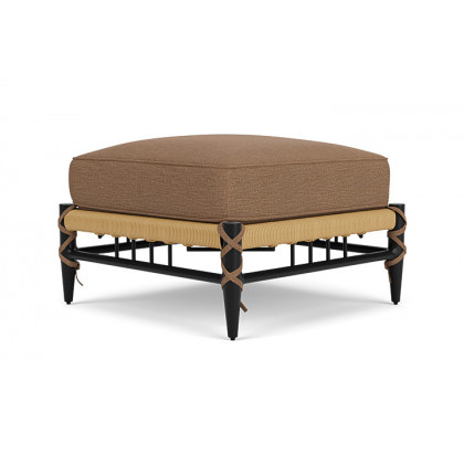 Lloyd Flanders™ Low Country Ottoman  - Canvas Natural
