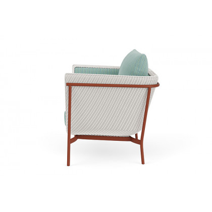 Lloyd Flanders™ Solstice Lounge Chair - White, Terracotta
