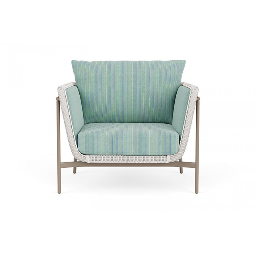 Lloyd Flanders™ Solstice Lounge Chair - White, French Beige