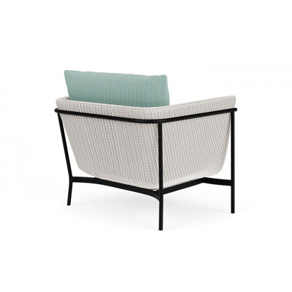 Lloyd Flanders™ Solstice Lounge Chair - White, Ebony