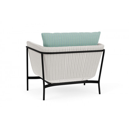 Lloyd Flanders™ Solstice Lounge Chair - White, Ebony