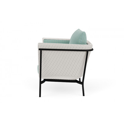 Lloyd Flanders™ Solstice Lounge Chair - White, Ebony