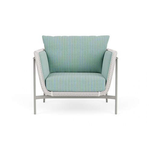 Lloyd Flanders™ Solstice Lounge Chair - White, Platinum