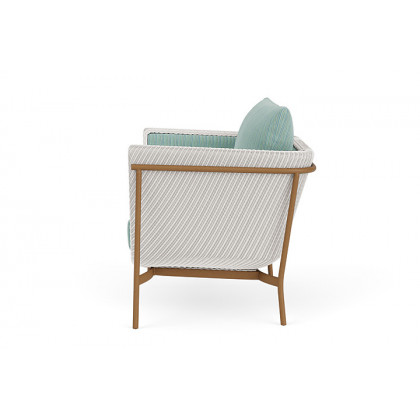 Lloyd Flanders™ Solstice Lounge Chair - White, Hickory
