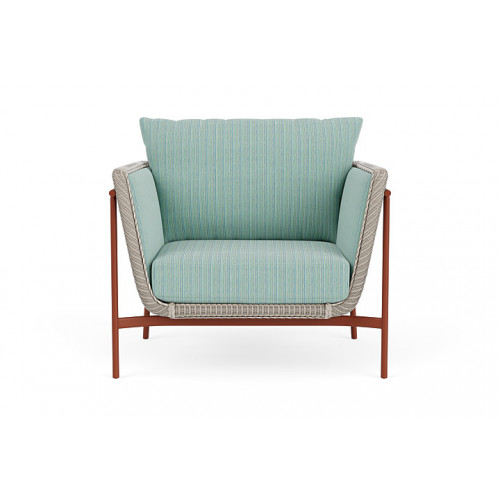 Lloyd Flanders™ Solstice Lounge Chair - Linen, Terracotta
