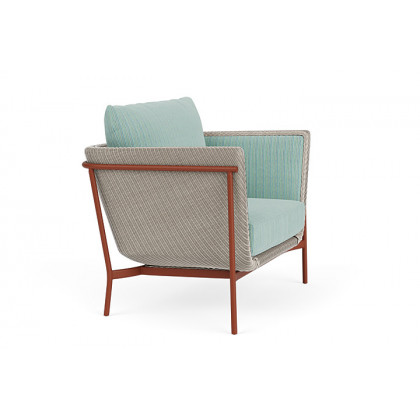 Lloyd Flanders™ Solstice Lounge Chair - Linen, Terracotta