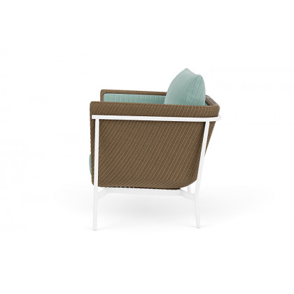 Lloyd Flanders™ Solstice Lounge Chair - Fawn, Matte White