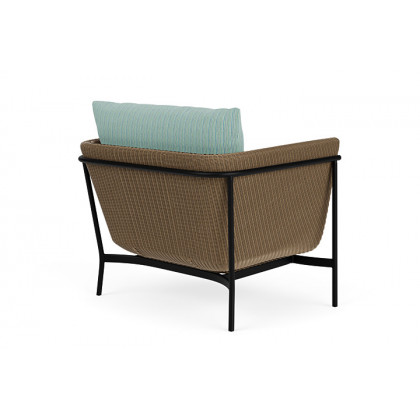 Lloyd Flanders™ Solstice Lounge Chair - Fawn, Ebony