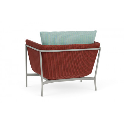 Lloyd Flanders™ Solstice Lounge Chair - Terracotta, Platinum