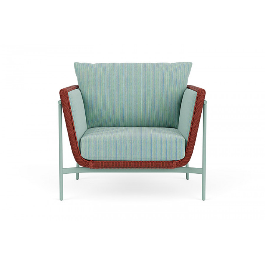 Lloyd Flanders™ Solstice Lounge Chair - Terracotta, Sea Glass