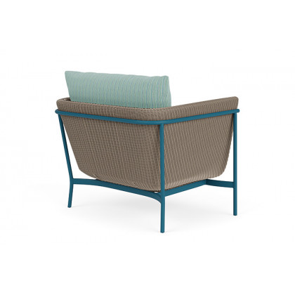 Lloyd Flanders™ Solstice Lounge Chair - French Beige, Peacock