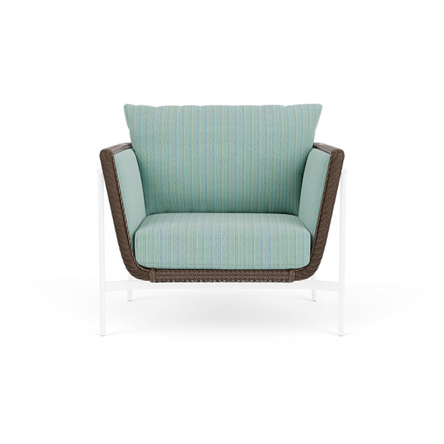 Lloyd Flanders™ Solstice Lounge Chair - Bark, White