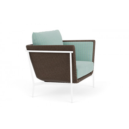 Lloyd Flanders™ Solstice Lounge Chair - Bark, White