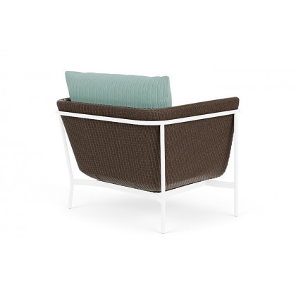 Lloyd Flanders™ Solstice Lounge Chair - Bark, White