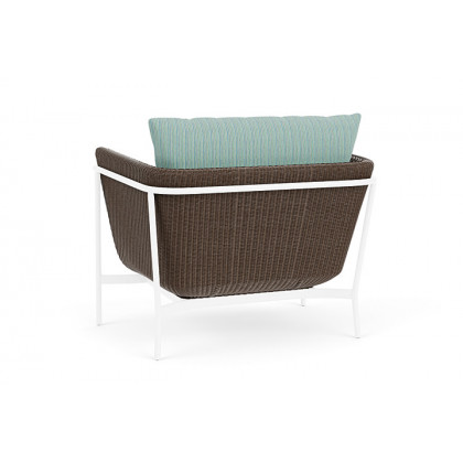 Lloyd Flanders™ Solstice Lounge Chair - Bark, White