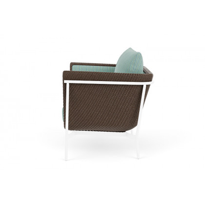 Lloyd Flanders™ Solstice Lounge Chair - Bark, White