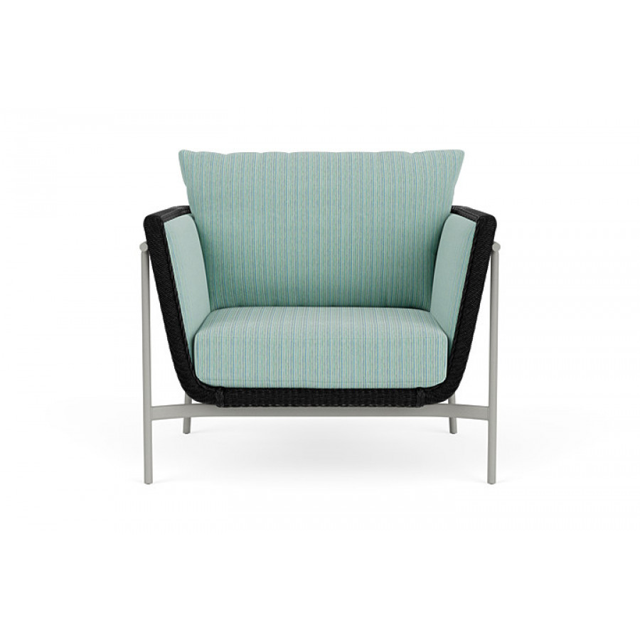 Lloyd Flanders™ Solstice Lounge Chair - Ebony, Platinum