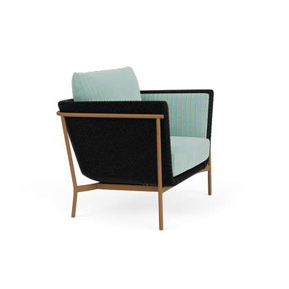 Lloyd Flanders™ Solstice Lounge Chair - Ebony, Hickory