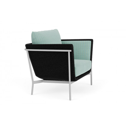 Lloyd Flanders™ Solstice Lounge Chair - Ebony, Metallic Silver