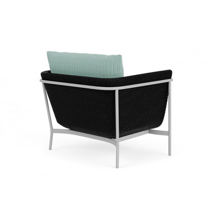 Lloyd Flanders™ Solstice Lounge Chair - Ebony, Metallic Silver
