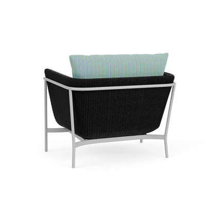Lloyd Flanders™ Solstice Lounge Chair - Ebony, Metallic Silver