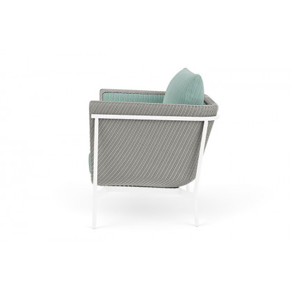 Lloyd Flanders™ Solstice Lounge Chair - Platinum, White