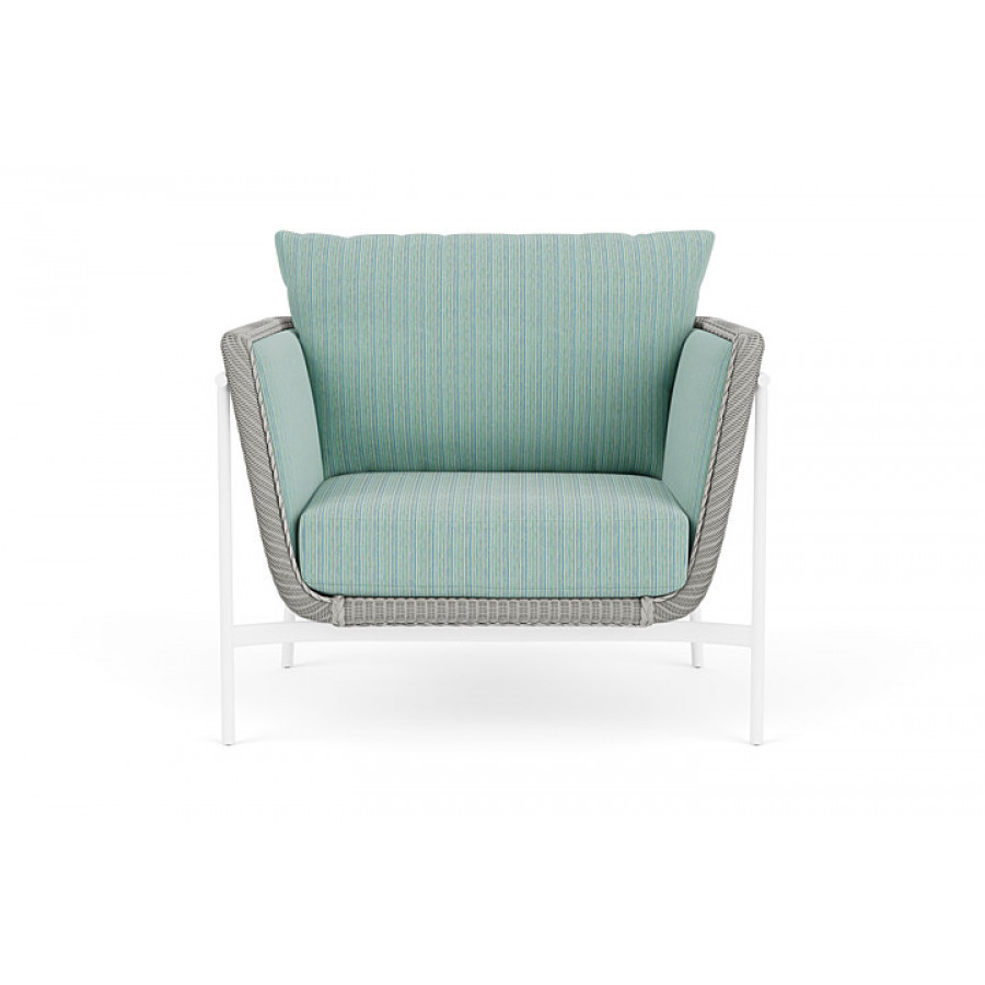 Lloyd Flanders™ Solstice Lounge Chair - Platinum, Matte White