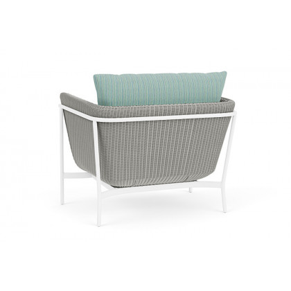 Lloyd Flanders™ Solstice Lounge Chair - Platinum, Matte White