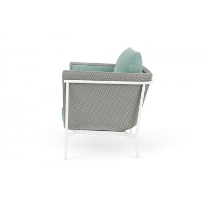 Lloyd Flanders™ Solstice Lounge Chair - Platinum, Matte White