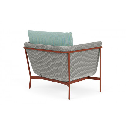 Lloyd Flanders™ Solstice Lounge Chair - Platinum, Terracotta