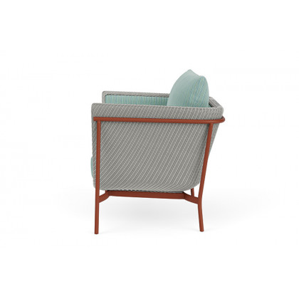 Lloyd Flanders™ Solstice Lounge Chair - Platinum, Terracotta