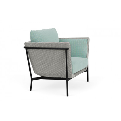 Lloyd Flanders™ Solstice Lounge Chair - Platinum, Ebony