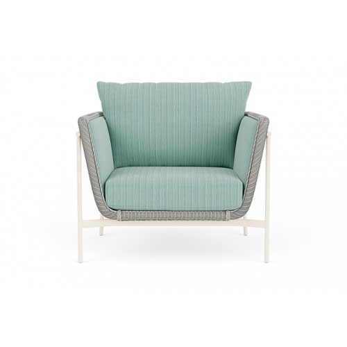 Lloyd Flanders™ Solstice Lounge Chair - Platinum, Ivory