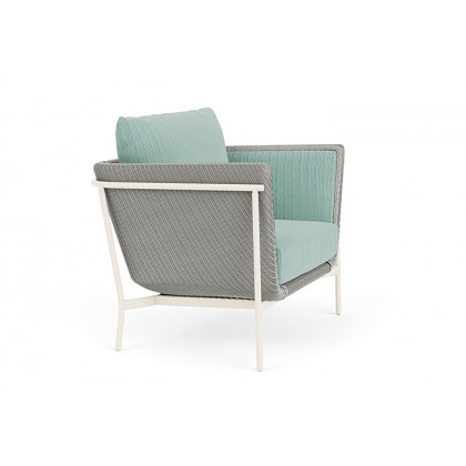 Lloyd Flanders™ Solstice Lounge Chair - Platinum, Ivory