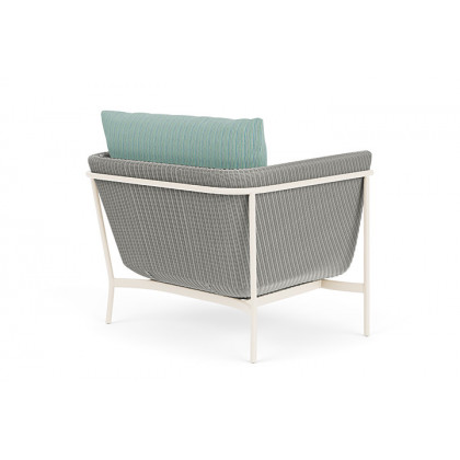 Lloyd Flanders™ Solstice Lounge Chair - Platinum, Ivory